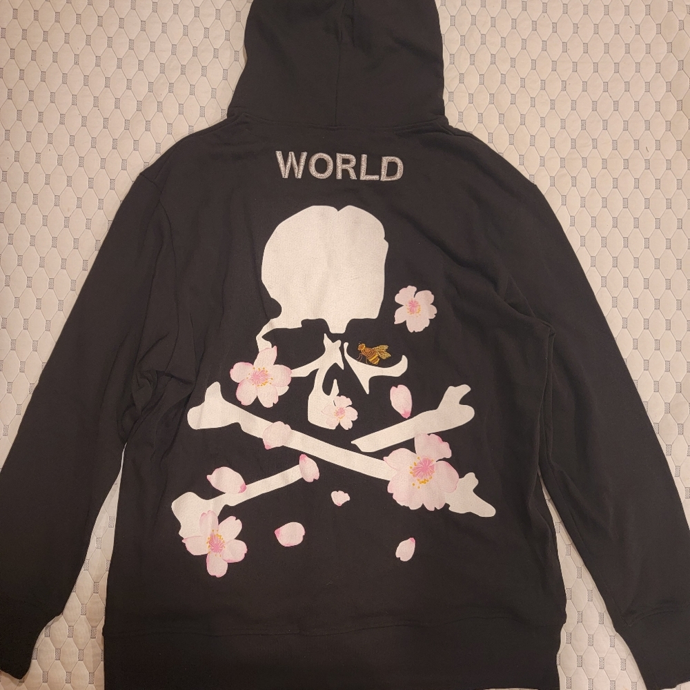 Mastermind x Marbled cat Hoodie oversized